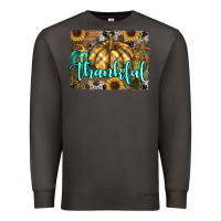 Smoke thankful pumpkin Premium Sweatshirt - RanaPortraitStore