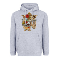 Heather Grey Kinda Emotionless Kinda Emotional Skeleton Heavyweight Hoodie - RanaPortraitStore