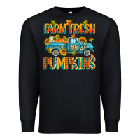 Black farm fresh pumpkins Premium Sweatshirt - Zillion Design Studio