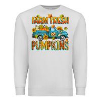 Dove Grey farm fresh pumpkins Premium Sweatshirt - Zillion Design Studio