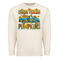 Sandshell farm fresh pumpkins Premium Sweatshirt - Zillion Design Studio