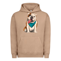 Pigment Burro english bulldog Urban Hoodie - Artiststas