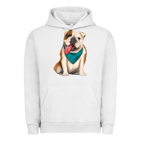 Pigment Lunar Rock english bulldog Urban Hoodie - Artiststas