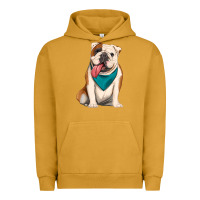 Pigment Peanut Butter english bulldog Urban Hoodie - Artiststas
