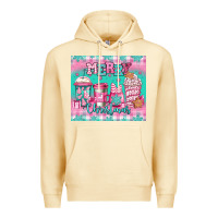 Pina Colada merry Christmas pink coffee Premium Hoodie - Jasminsmagicworld