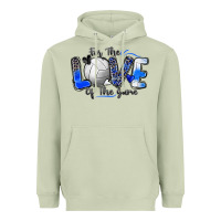 Matcha for the love of the game volleyball Heavyweight Hoodie - Zillion Design Studio