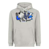 Moon Dust for the love of the game volleyball Heavyweight Hoodie - Zillion Design Studio