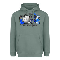 Sage for the love of the game volleyball Heavyweight Hoodie - Zillion Design Studio