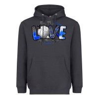 Smoke for the love of the game volleyball Heavyweight Hoodie - Zillion Design Studio