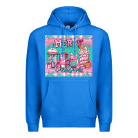 True Royal merry Christmas pink coffee Premium Hoodie - Jasminsmagicworld