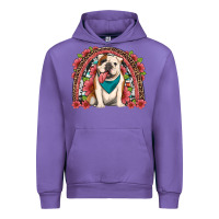 Tulip english bulldog floral rainbow Urban Hoodie - Artiststas