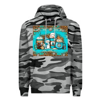 Slate Camo winter snowman coffee Premium Hoodie - Jasminsmagicworld