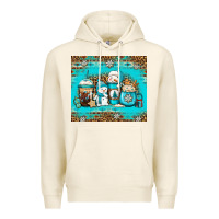 Tofu winter snowman coffee Premium Hoodie - Jasminsmagicworld
