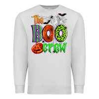 Dove Grey the boo crew Premium Sweatshirt - Zillion Design Studio