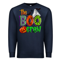 Navy the boo crew Premium Sweatshirt - Zillion Design Studio