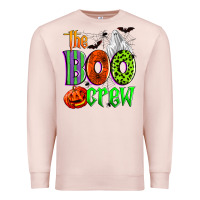 Pale Pink the boo crew Premium Sweatshirt - Zillion Design Studio