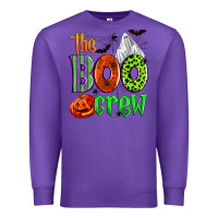 Purple the boo crew Premium Sweatshirt - Zillion Design Studio