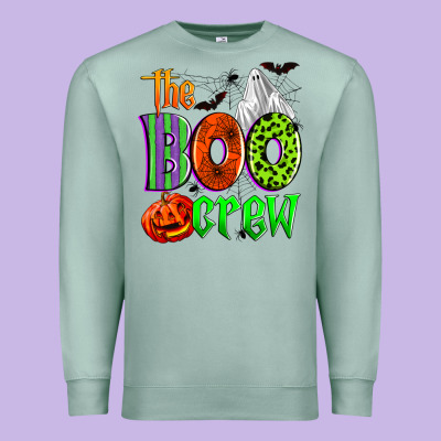 The Boo Crew Premium Sweatshirt Designed By Zillion Design Studio