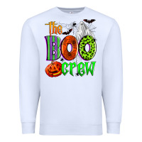 White the boo crew Premium Sweatshirt - Zillion Design Studio