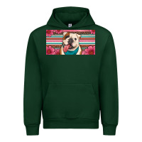 Forest Green english bulldog floral license plate Urban Hoodie - Artiststas