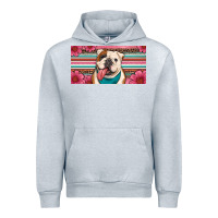 Heather Grey english bulldog floral license plate Urban Hoodie - Artiststas