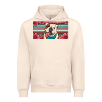 Sandshell english bulldog floral license plate Urban Hoodie - Artiststas