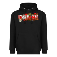 Black baseball coach Heavyweight Hoodie - texasbilliewilder