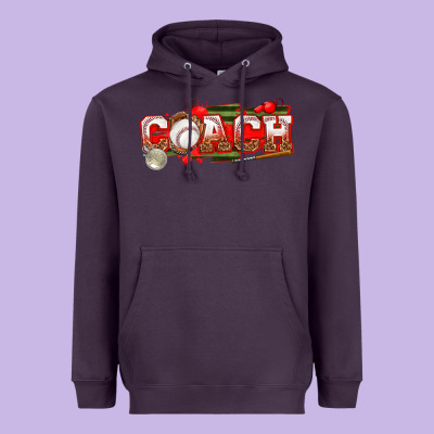 Heavyweight Hoodie baseball coach