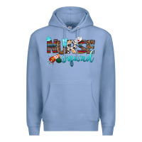 Colony Blue nurse squad Premium Hoodie - BundleAndBundleShop