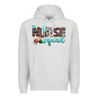 Dove Grey nurse squad Premium Hoodie - BundleAndBundleShop