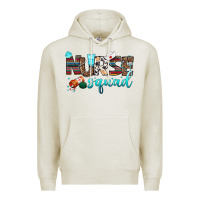 Oatmeal Heather nurse squad Premium Hoodie - BundleAndBundleShop