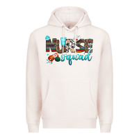 Pale Pink nurse squad Premium Hoodie - BundleAndBundleShop
