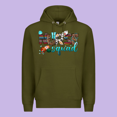 Nurse Squad Premium Hoodie Designed By Bundleandbundleshop