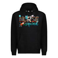 Black nurse squad Premium Hoodie - BundleAndBundleShop