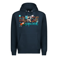 Navy nurse squad Premium Hoodie - BundleAndBundleShop