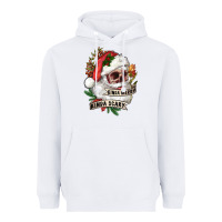 White Kinda merry kinda scary Heavyweight Hoodie - RanaPortraitStore