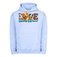 Pigment Grape Ice love golden retriever Urban Hoodie - Artiststas