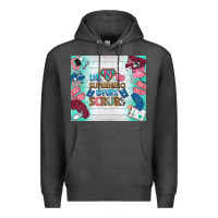 Charcoal Heather this superhero wears scrubs tumbler Premium Hoodie - BundleAndBundleShop