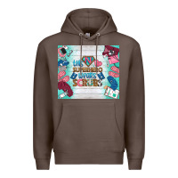 Coffee this superhero wears scrubs tumbler Premium Hoodie - BundleAndBundleShop