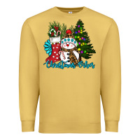 Antique Gold christmas vibes Premium Sweatshirt - RanaPortraitStore