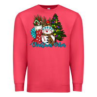 Cardinal christmas vibes Premium Sweatshirt - RanaPortraitStore