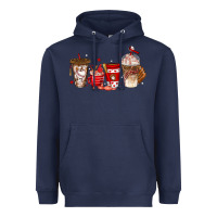 Navy baseball coffee cups Heavyweight Hoodie - texasbilliewilder