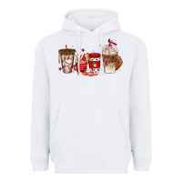 White baseball coffee cups Heavyweight Hoodie - texasbilliewilder