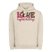 Pigment French Oak love english bulldogs Urban Hoodie - Artiststas