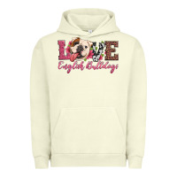 Pigment Pistachio love english bulldogs Urban Hoodie - Artiststas