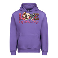 Tulip love english bulldogs Urban Hoodie - Artiststas