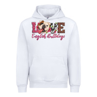 White love english bulldogs Urban Hoodie - Artiststas