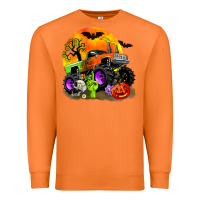 Carrot halloween monster truck Premium Sweatshirt - Zillion Design Studio