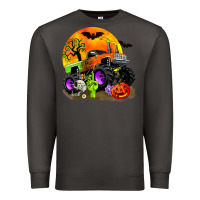 Smoke halloween monster truck Premium Sweatshirt - Zillion Design Studio