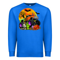 True Royal halloween monster truck Premium Sweatshirt - Zillion Design Studio